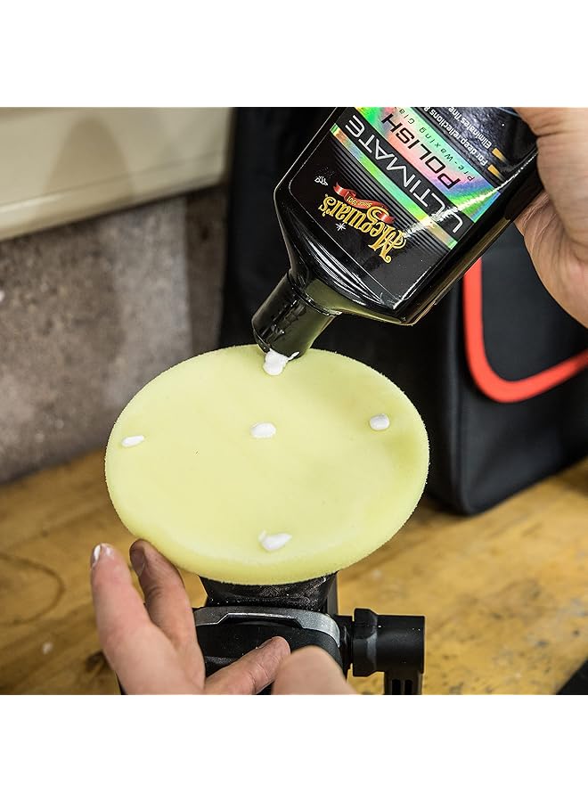 Meguiar's Dfp6 6" Da Foam Polishing Disc - Dual Action Polishing Pad Enhances High Gloss - Image 2