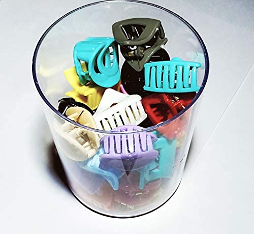 Drishti® Plastic Hair Tic Tac Clip for Girls & Kids Small Size Multicolor Pack of 30 - Image 5