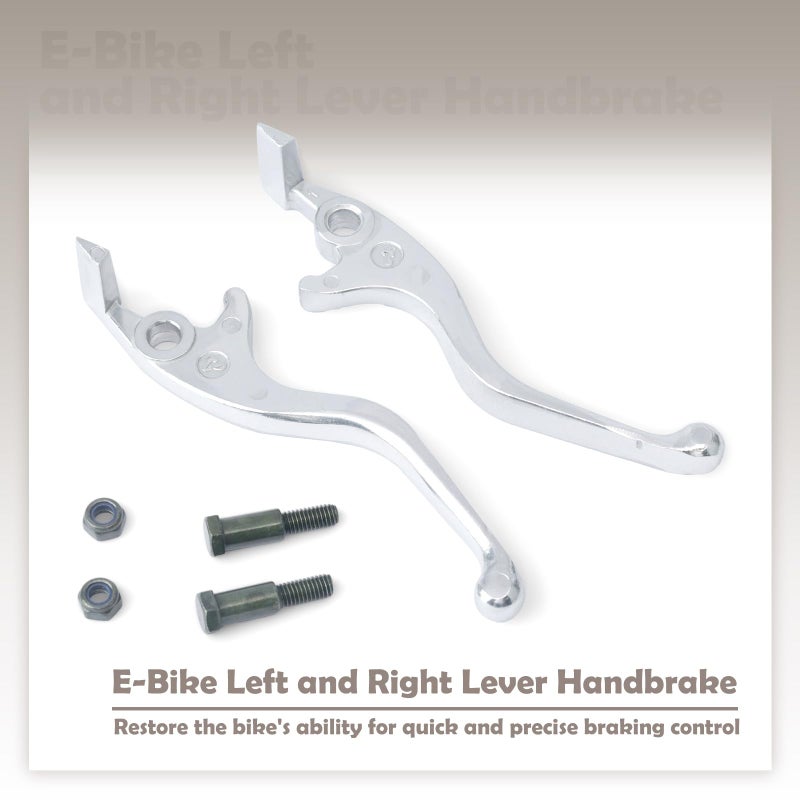 VAINELY 1 Pair Left and Right Lever Handbrake Compatible with Tuttio Soleil01 E-Bike, Dirt Bike Hand Brake Levers - Image 2