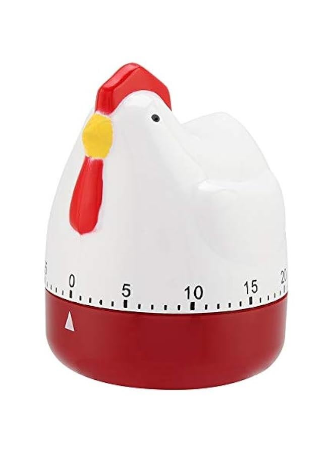 Chicken Timer, Lovely Chicken Timer Mechanical Kitchen Cooking Alarm Clock for Home Decor Timing Reminder - Image 1