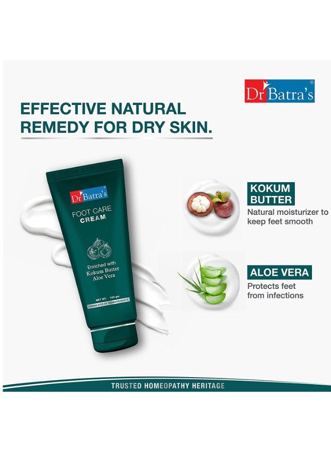 Dr Batra's Foot Care Cream, Enriched With Kokum Butter (100g) - Image 1