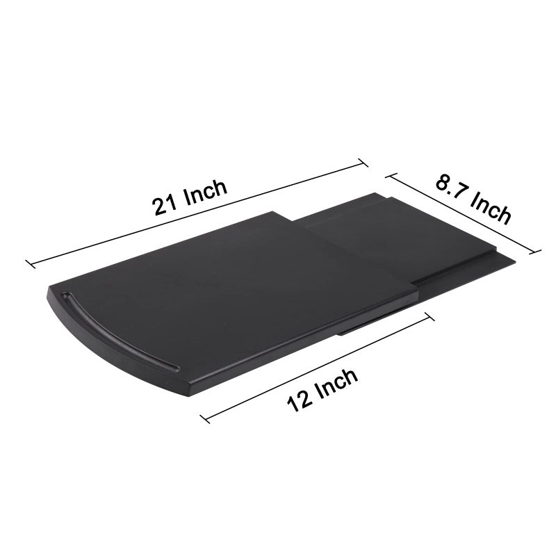 Bruvoalon Bruvoalon Kitchen Appliance Sliding Tray, Slider for Coffee Pot, Coffee Maker, Toaster, KitchenAid Mixer, Blenders and Air Fryer, Coutertop with Rolling Wheels (1 Pack)  - Image 2