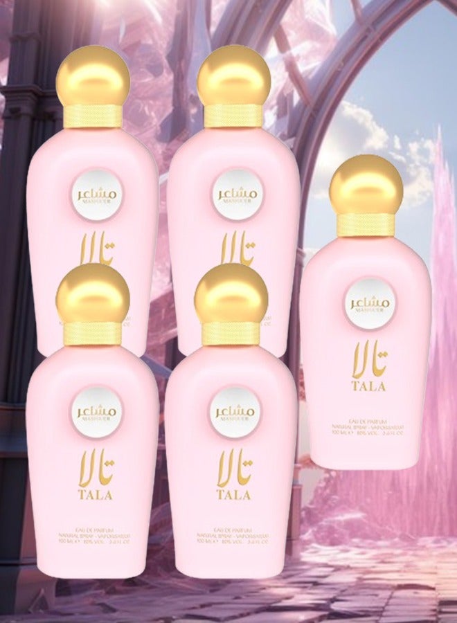 Tala 5 Pieces Tala Mashaeir Perfume EDP 100ML - Image 1