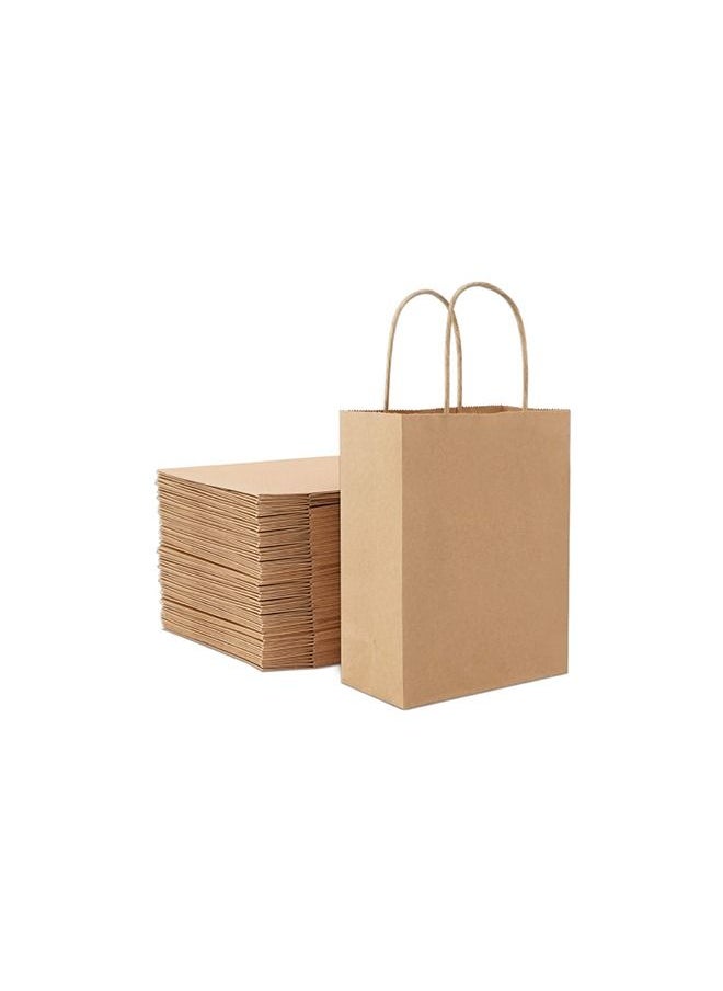 SNH Packing Brown Twisted Handle Kraft Paper Bag 28x22x12cm Hen Party Bags Bride Birthday Gift Bag 10 Pieces  - Image 1