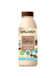 ENLIVEN Softening Shampoo Coconut & Macadamia; 350Ml  - Image 1