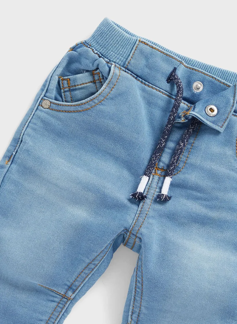 mothercare Infant Light Wash Straight Fit Jeans