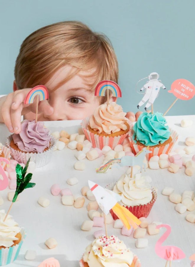 Meri Meri I Believe in Unicorns Cupcake Kit - Image 1
