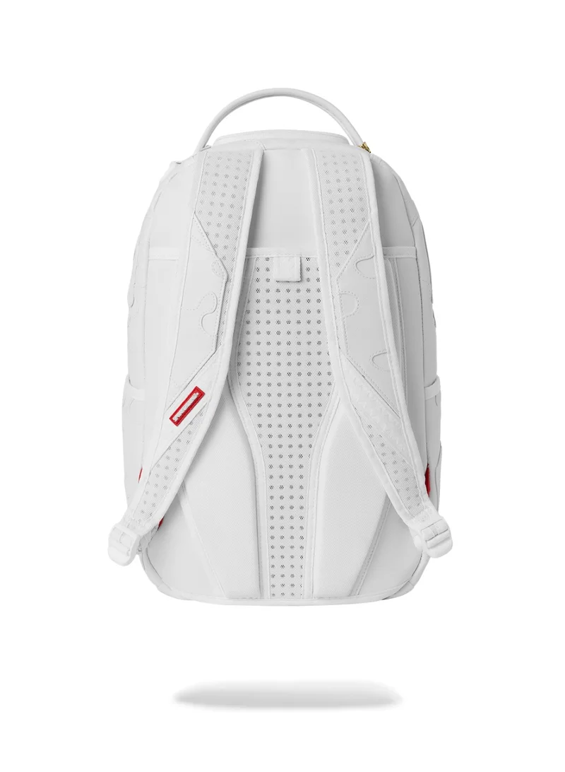 Sprayground  SHARK CENTRAL CAMO CUT SHARK WHITE DLXSV BACKPACK  | Best Price UAE