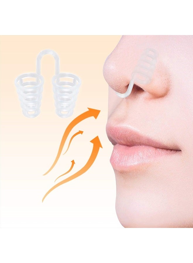 Mobi Lock Nose Vent Sinus Relief Dilator (Pack of 12 Large Size) Hard Silicone Vents - A Simple Solution for Nasal Snorers - Reusable Snoring Device to Enjoy a Peaceful Night's Sleep - by Mobi Lock - Image 2