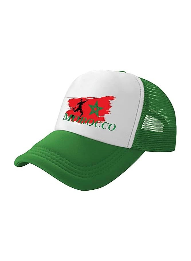 Morocco Sports Cap With Adjustment Plastic Snap Closure For Men And Women - Image 2