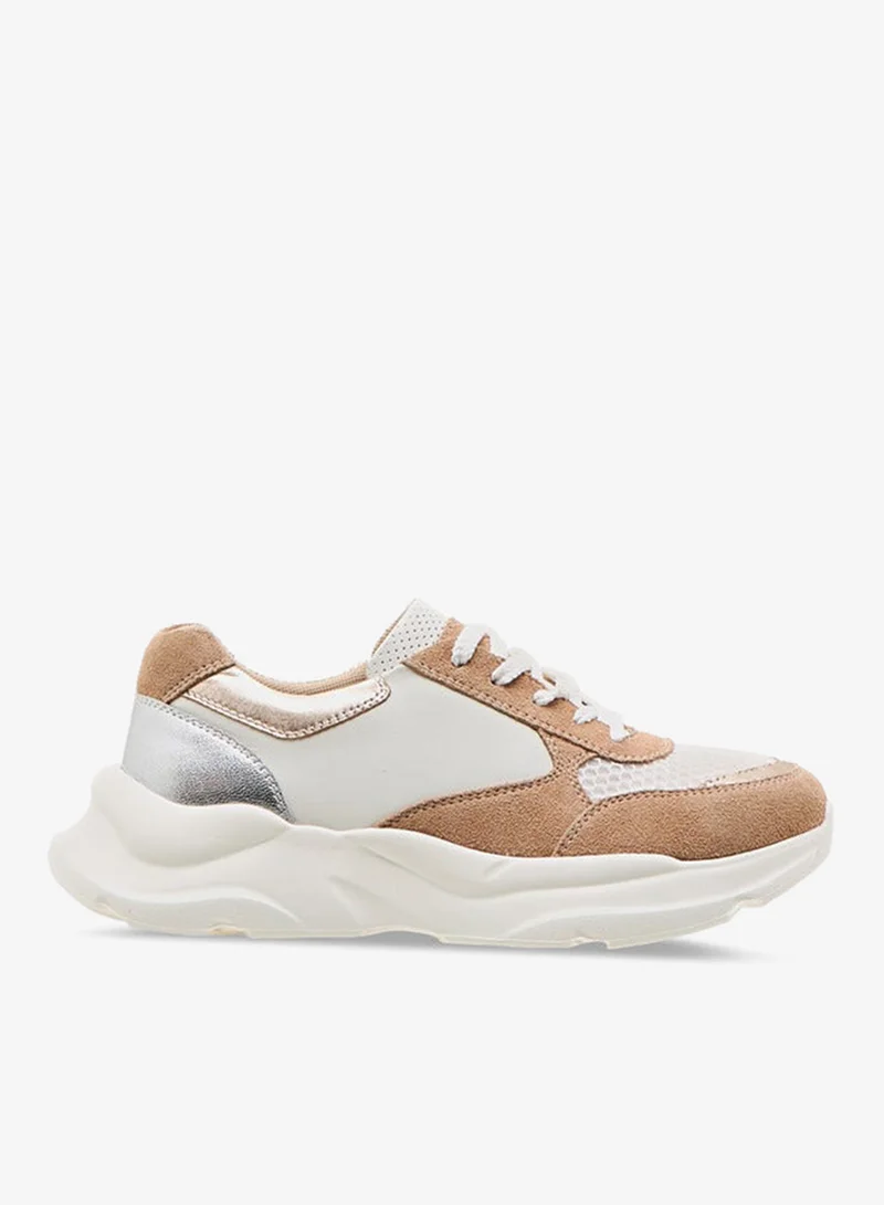 بابريكا سنيكرز ملون برباط