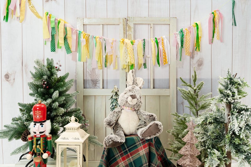 Harfirbe 7x5ft/2.2x1.5m White Wood Backdrops Wooden Backgrounds for Photography Studio - Image 2