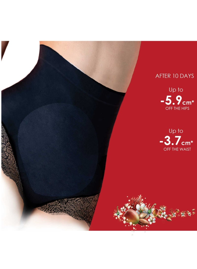 Lytess Slimming Shaper Lace Flat Tummy Panties, Black, XXL  - Image 2