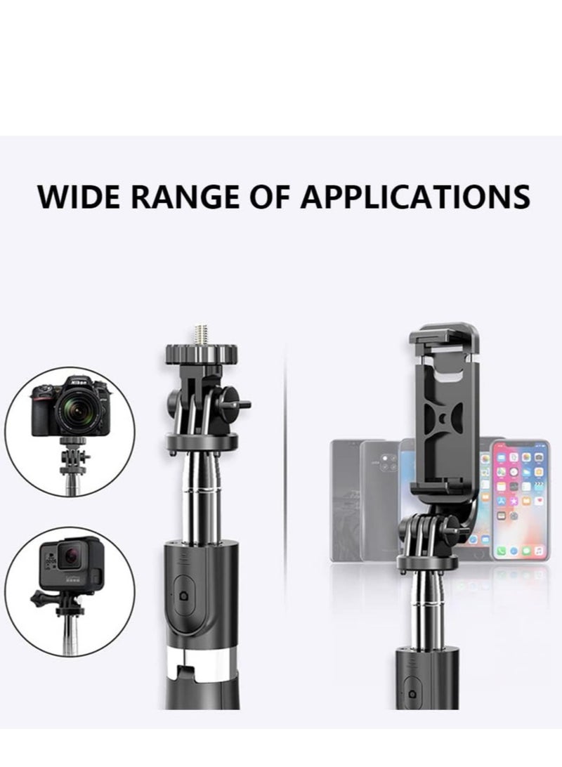 ELTRAZONE Portable 40 Inch Aluminum Alloy Selfie Stick (Black-E) - Image 5
