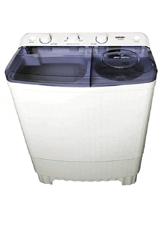 Arrow Twin Tub Washing Machine - 12 kg Capacity - Top Load - Semi-Automatic - White - RO-12TTB - Image 4