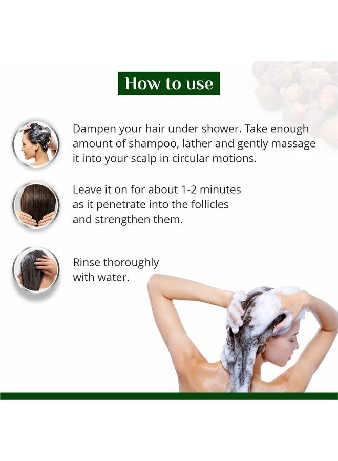 Globus Remedies Amla Reetha Shikakai Hair Shampoo 200 Ml (Pack Of 4) - Image 5