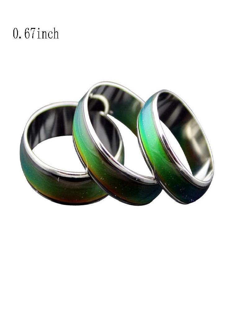 Eckek - Fine Jewelry Mood Ring Color Change Emotion Feeling Mood Ring Changeable Band Temperature Ring - Image 1
