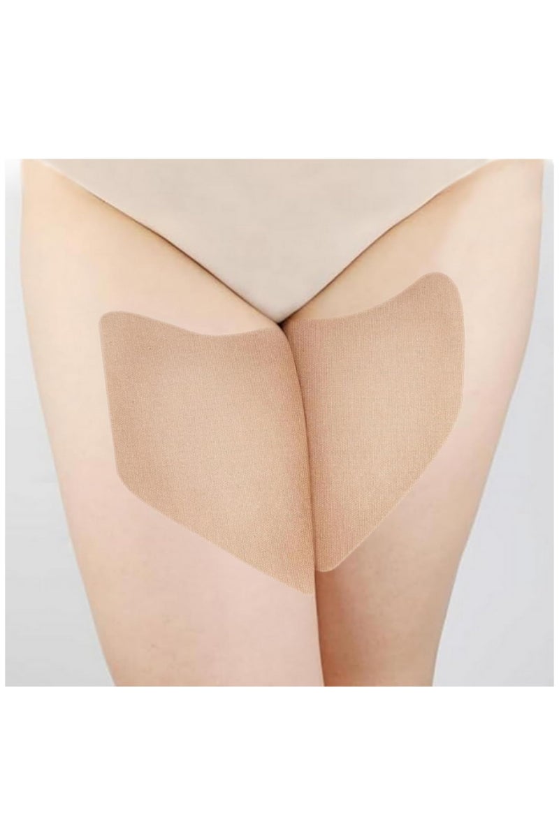 6PCS Thigh Friction Tape Anti Chafing Invisible Thigh Protection Patches Transparent Skin Tape for Inner Thighs Cellulite and Skin Lift Waterproof Skin Adhesive for Thigh Guards Chafe Relief Stickers - Image 5