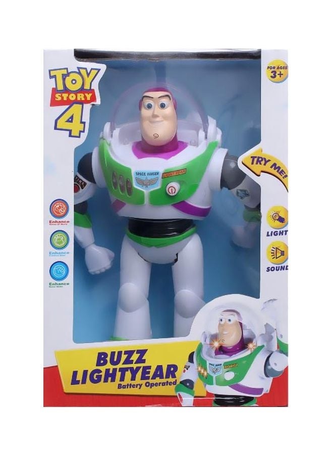 لعبة باز يطير من Toy Story 4، تعمل بالبطارية، بإضاءة وصوت، للأعمار 3+ - Image 4
