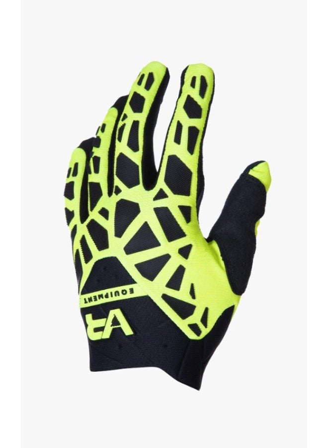 VR46 Dainese Vr46 Sector Short Gloves Yellow Fluo - Image 1