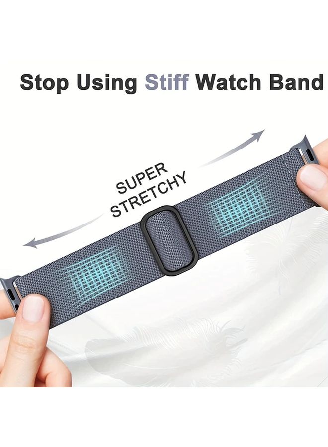 Sport Replacement Solo Loop Bands 46mm 42mm 44mm 45mm 49mm Mixed Color for Apple Watch - Image 5