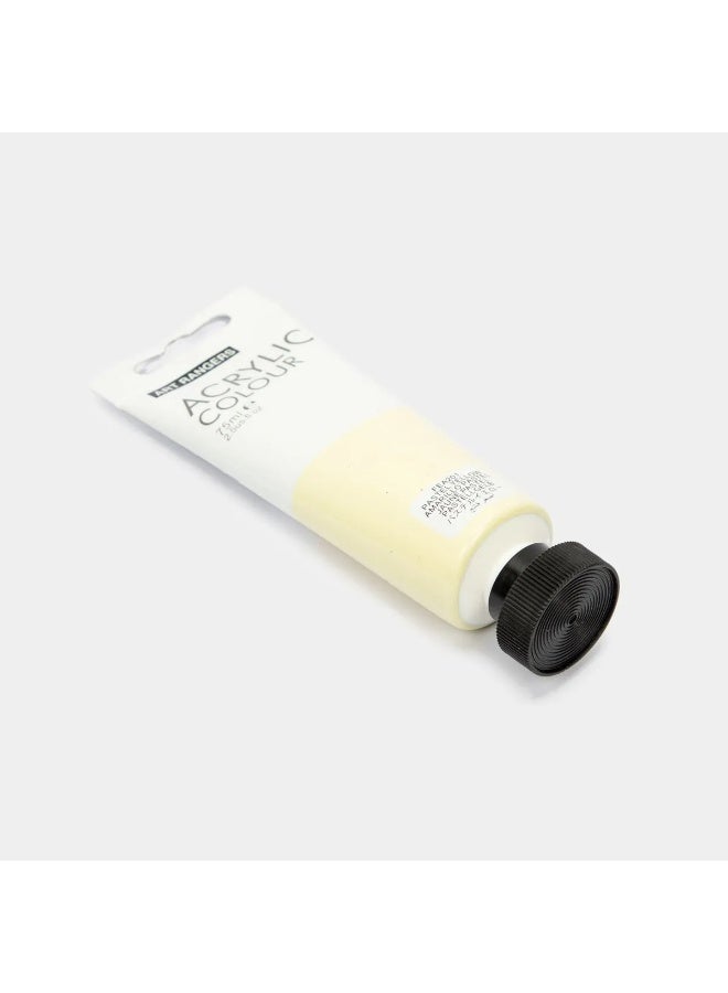 Art Rangers FEA201 Acrylic Colour Single Tube Pastel Yellow 75ml - Image 3