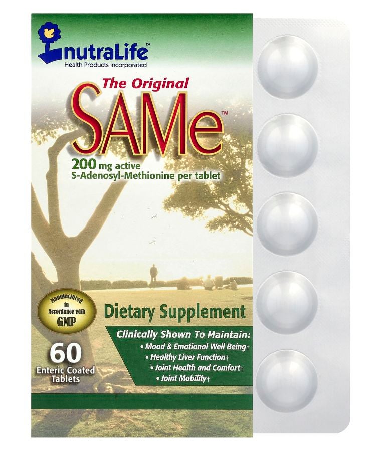 SAMe 200 mg 60 Enteric Coated Tablets