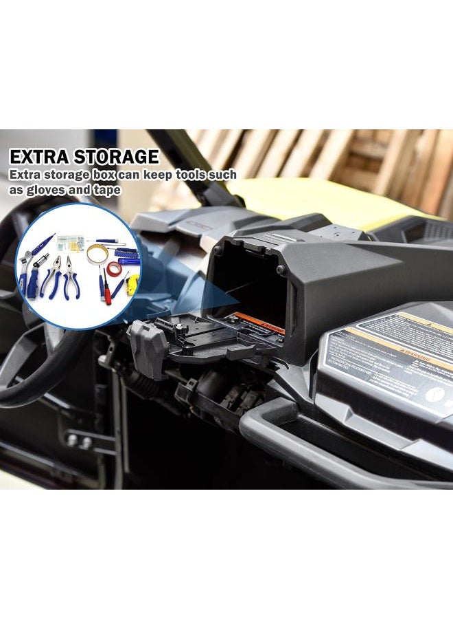 SAUTVS Portable Electronic Device Mount, Adjustable Tablet Phone Holder for Can Am Maverick Sport, Trail, Commander (Replace #715005212) - Image 5