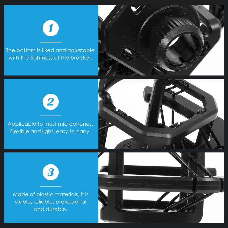 Microphone Holder with Anti-vibration Design for Reliable Stability and Noise Reduction - Image 4