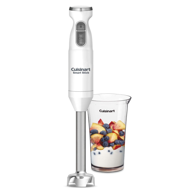 Cuisinart Smart Stick Two-Speed Hand Blender, Powerful Immersion Blender with 300-Watt Motor Blends Shakes, Smoothies, Puree, Baby Food, Soups & Sauces, CSB-175P1, White - Image 3
