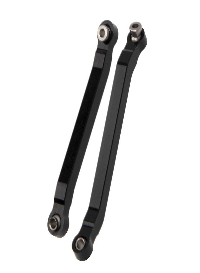 Vgoohobby Metal Chassis Pull Rods Link Suspension Tie Rod Upgrade Parts Compatible with MN Model D90 D91 D96 D99 D99S MN90 MN99S 1/12 RC Car (Black) - Image 4