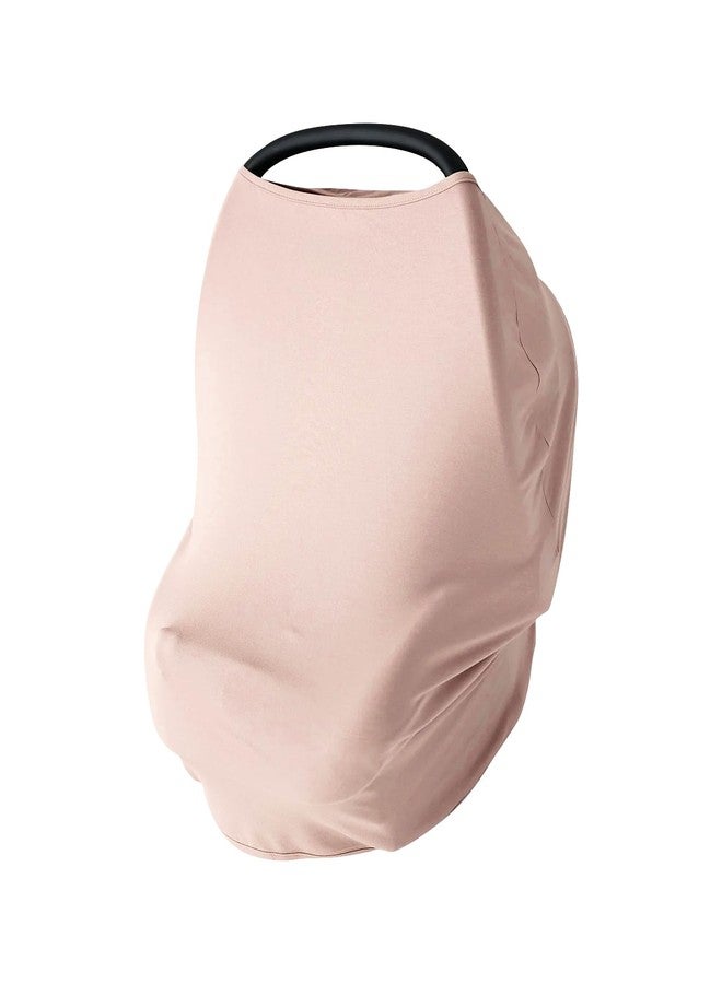 PurComfy Baby Car Seat Cover, Supersoft Bamboo Viscose Carseat Cover for Infant Boys & Girls, Breathable Multi-Use Breastfeeding Covers, Canopy for Carrier, Stroller, Shopping Cart & High Chair - Image 1