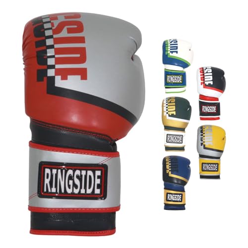 Ringside قفازات الملاكمة للتدريب من رينغسايد بوليت - جلد صناعي عالي الأداء للملاكمة، MMA، موياي تاي - ملاءمة آمنة، راحة جيدة للرجال والنساء، مثالية للتدريب ورياضات القتال - Image 1