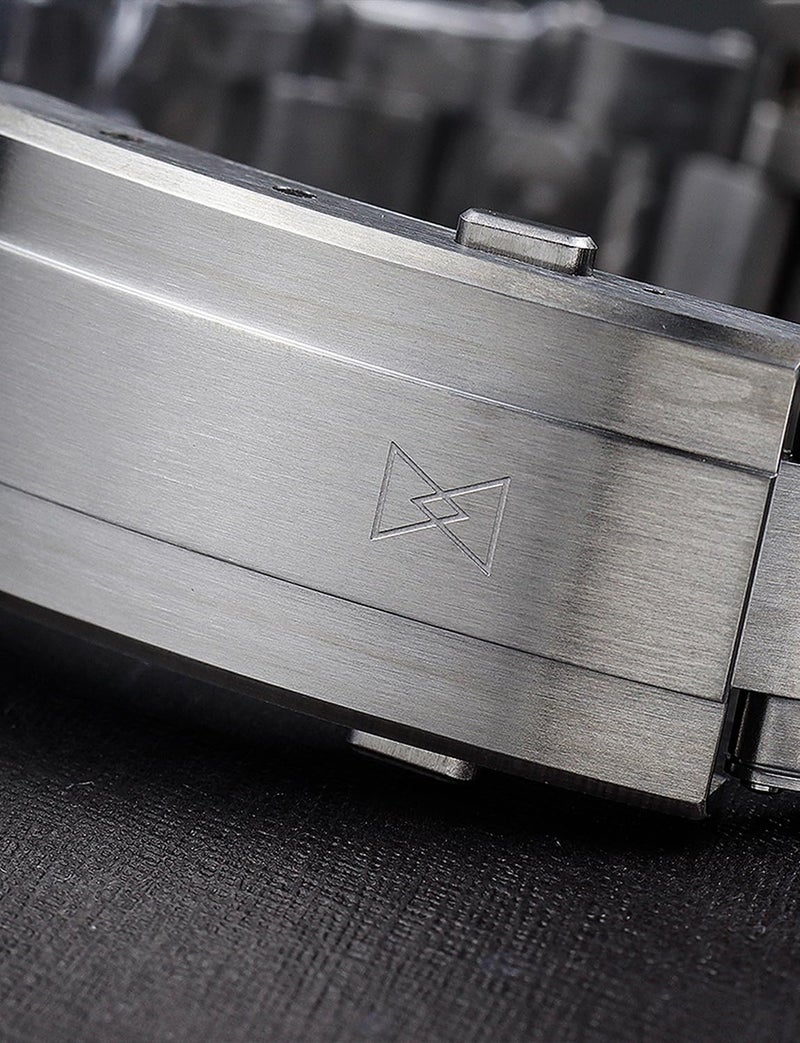 TACTICAL FROG Cronos L6033 BB54 Automatic Watches Sapphire 37mm Men's Diving Watch Stainless Steel 200M Water Resistant, Black-Gold - Image 2