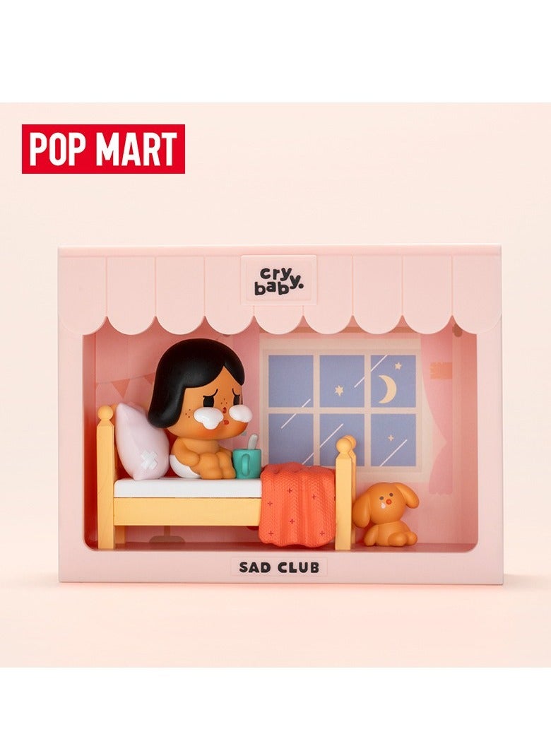 عام POP MART Pop Mart Sad Club Series مشهد الشكل صندوق أعمى لعبة عصرية واحدة - Image 4
