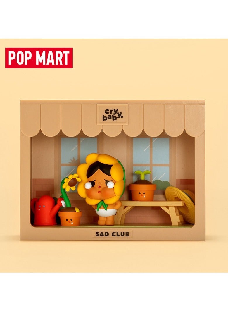 عام POP MART Pop Mart Sad Club Series مشهد الشكل صندوق أعمى لعبة عصرية واحدة - Image 5
