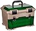 Flambeau Outdoors T5 Multiloader Tackle Box Fishing Organizer with Tuff Tainer Boxes Included GreenGold - Image 2