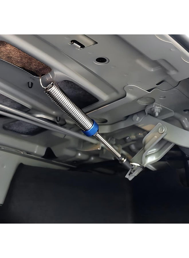 KISSUN Car Trunk Lid Metal Spring, 2pcs Adjustable Auto Car Trunk Boot Lid, Automatic Lifting Spring Device, Stainless Steel Universal Lifter Accessory Open Tool for Remote-Controlled Auto Lid - Image 5