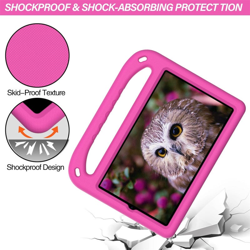 Tablet Case For Tablet Made Of Eco-Friendly EVA Material - Anti Drop Shock-Absorbing Protective Cover With 3MM Raised Edges For 360-Degree Protection Rosy - Image 2