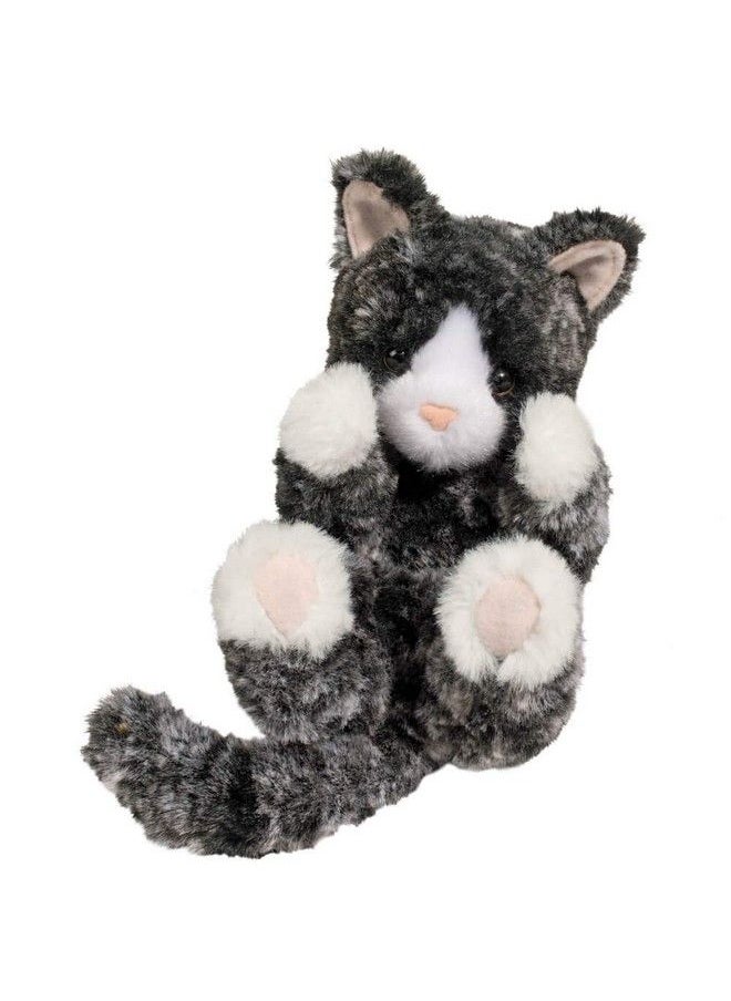 Douglas Black & White Kitten Lilhandful Plush Stuffed Animal  - Image 2