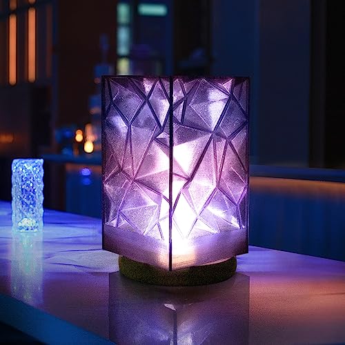 iSANMATE 3D Printer Filament Clear PLA, Multicolor Transparent Transition Glitter Filament, Gradient Purple Blue Multicolor PLA Filament, 3D Printing Filament 1KG/2.2lb, Blue Violet Galactic - Image 3