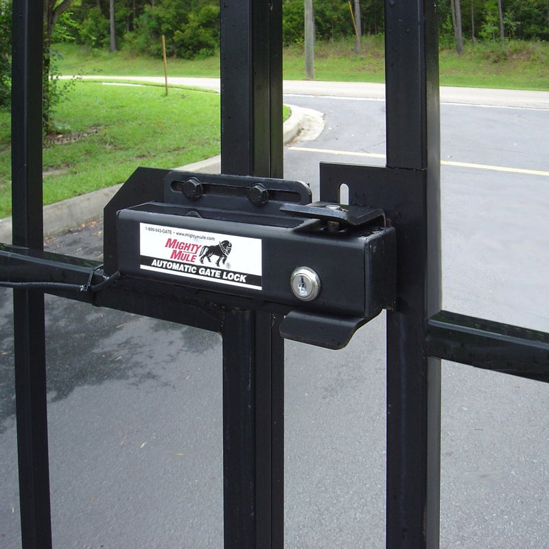 Mighty Mule Automatic Gate Lock (FM143) for Mighty Mule Automatic Gate Openers , Black - Image 3