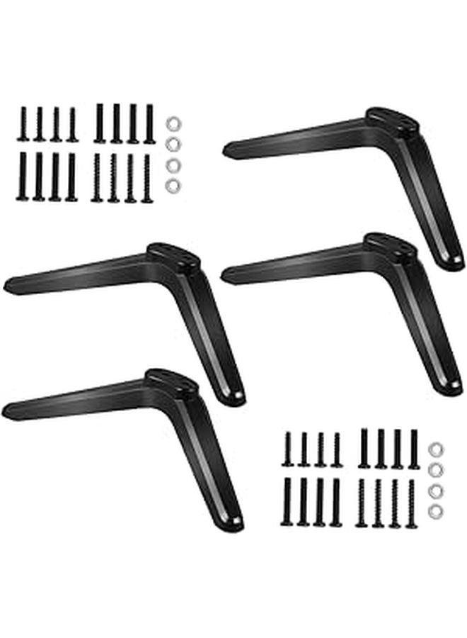 2 Pack TV Stand Mount Bracket For Flat Screen Television Installation - Image 1
