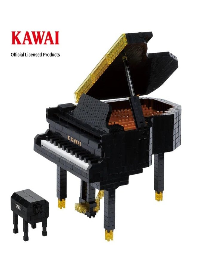 nanoblock - Instruments - Kawai Grand Piano, Advanced Hobby Series Building Kit - Image 2