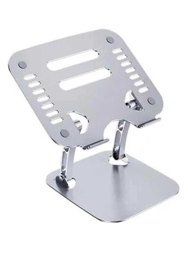 Laptop Stand Foldable Laptop Holder with Heat Vent Ergonomic Portable Aluminum Computer Stand for Desk Adjustable Laptop Riser for MacBook Pro,Air Dell HP Lenovo - Image 1