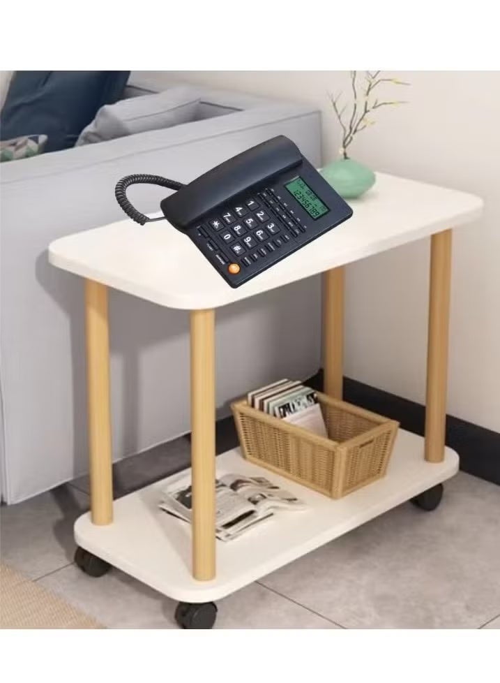 Corded Landline Phone with Big Button, Home Office Phone with Caller ID, Handsfree Speakerphone, LED Display, Speed ​​Dial Black PS-4728 - Image 5