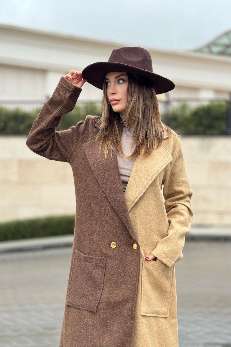 Weshaya Coat Women Brown - Image 4