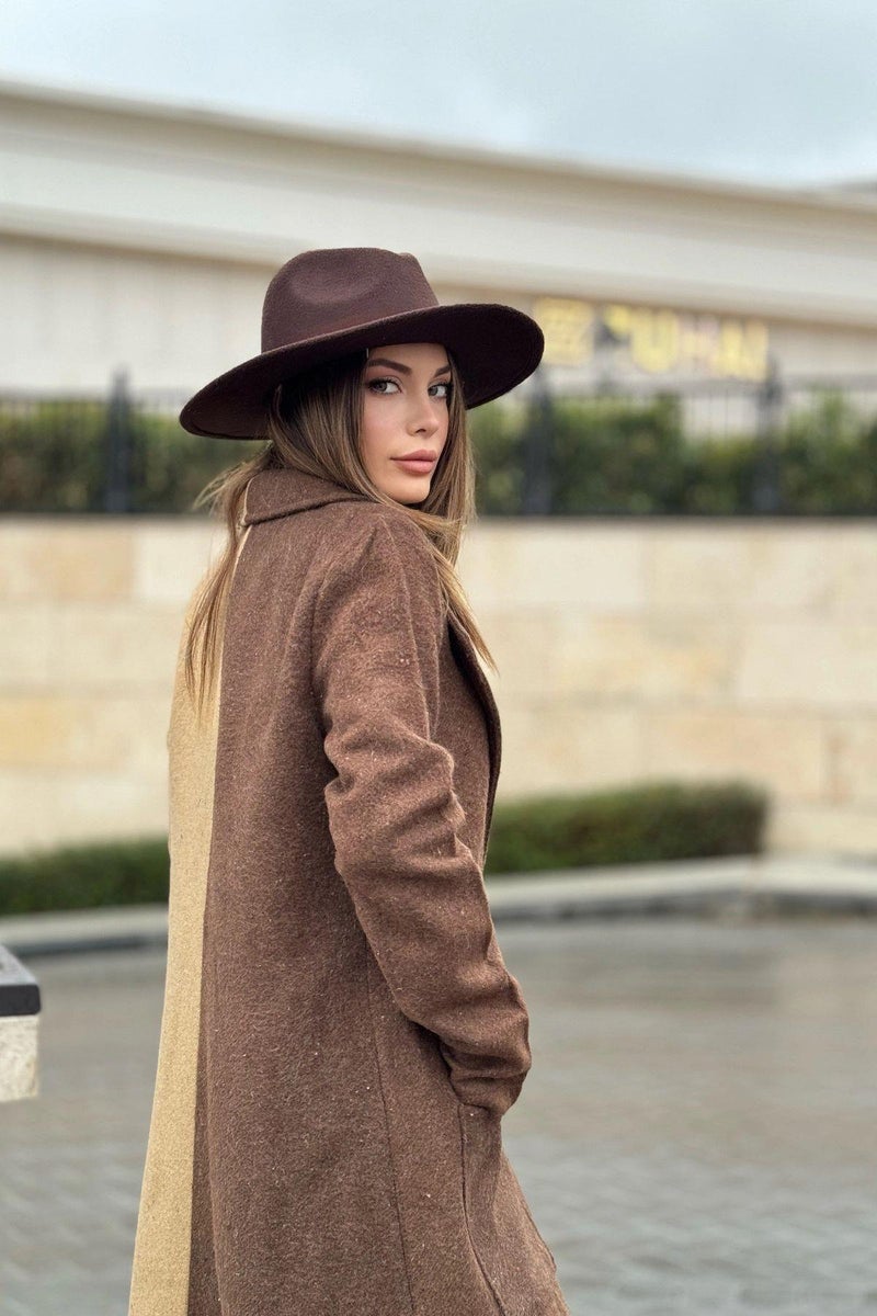 Weshaya Coat Women Brown - Image 3