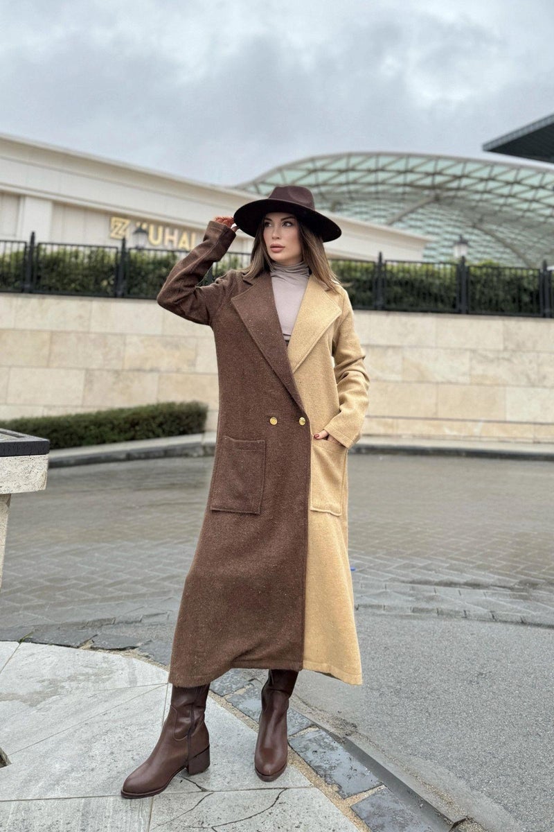 Weshaya Coat Women Brown - Image 5