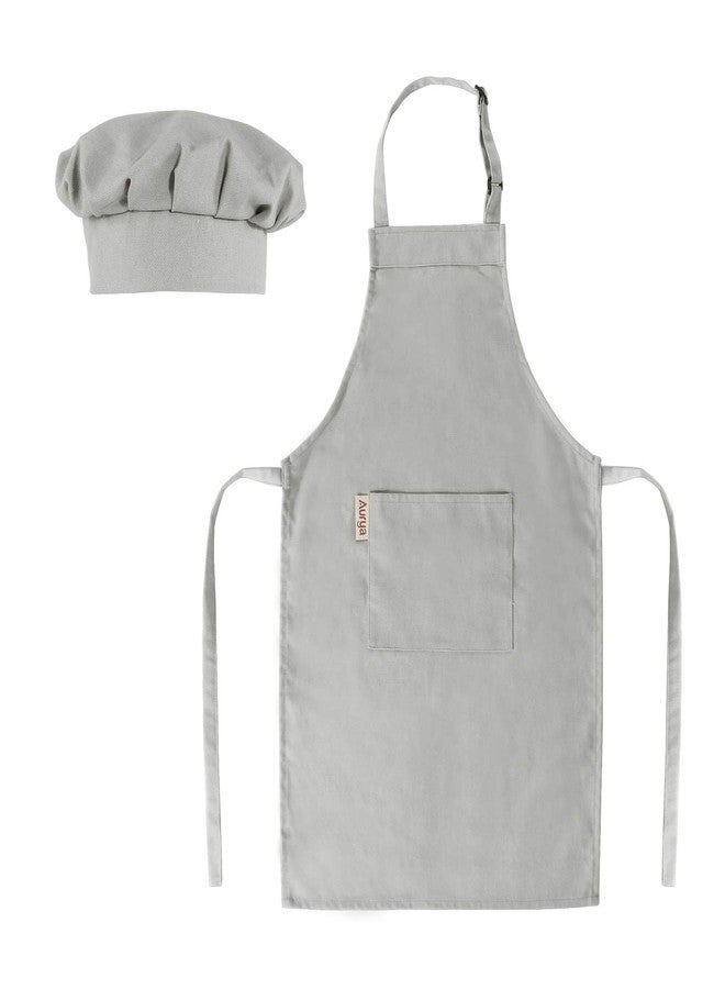Aurya Adjustable Apron and Chef Hat Set for Cooking and Baking - Image 1